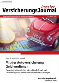 Titelbild von Dossier „Mit der Autoversicherung Geld verdienen“