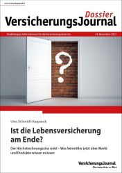 Titelbild von Dossier „Ist die Lebensversicherung am Ende?“