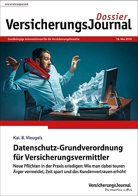 Titelbild von Dossier „Datenschutz-Grundverordnung für Versicherungsvermittler“