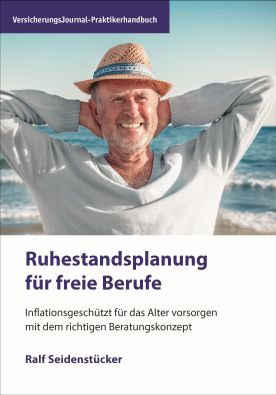 Titelbild von Praktikerhandbuch „Ruhestandsplanung für freie Berufe“