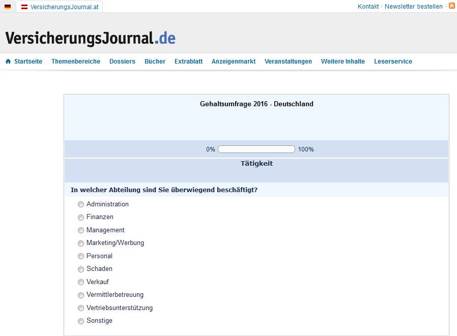 Bild: Screenshot VersicherungsJournal.de
