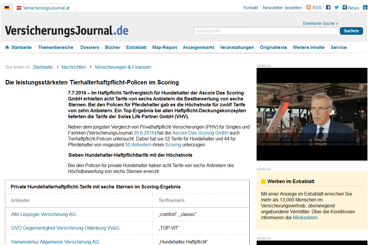 Bild: VersicherungsJournal