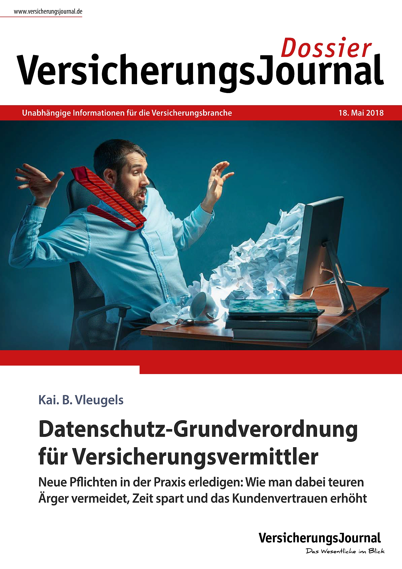 Dossier DSGVO (Bild: VersicherungsJournal)