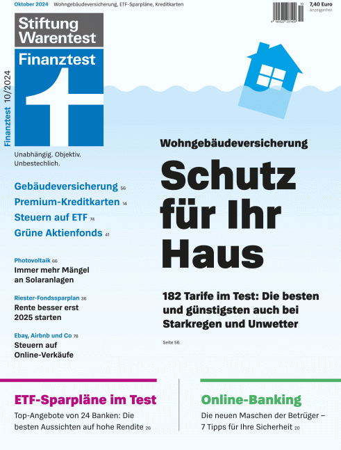 Finanztest Cover (Bild: Stiftung Warentest)