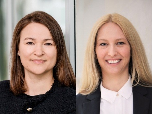 Von links: Martina Panico, Carolin Rudelbach (Bild: Allianz)