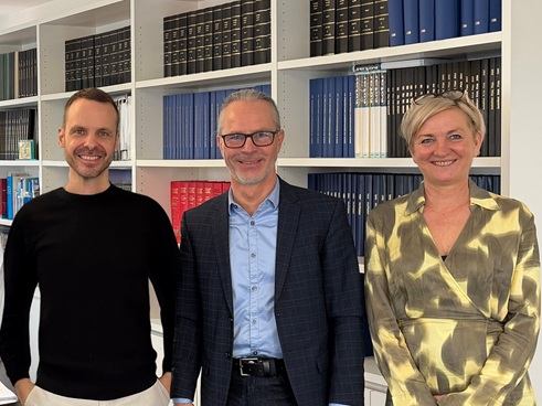 Von links: Dennis Sturm, Mike Siegel und Antje Siegel (Bild: STC)