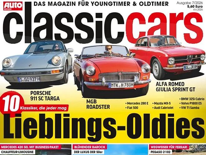 Cover Classic Cars 07/2026 (Bild: Auto Zeitung)