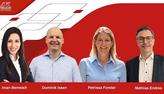 Bemeleit, Isken, Forster, Endres (Bild: Generali)