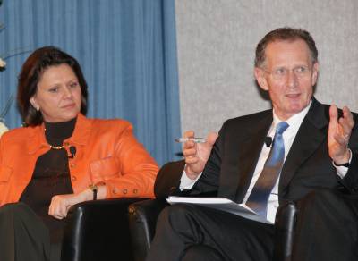 Ilse Aigner, Prof. Dr. Bert Rürup (Bild: Brüss)