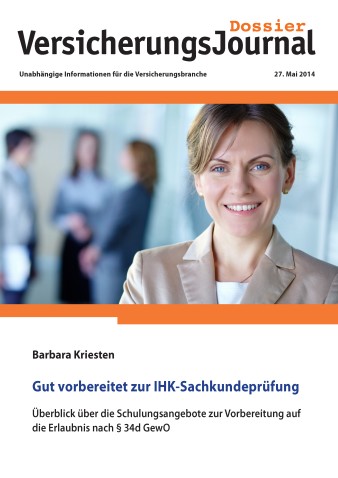 Cover Dossier 5-2014 Gut vorbereitet zur IHK-Sachkundeprüfung
