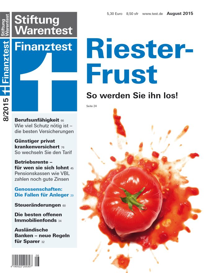 Bild: Stiftung Warentest