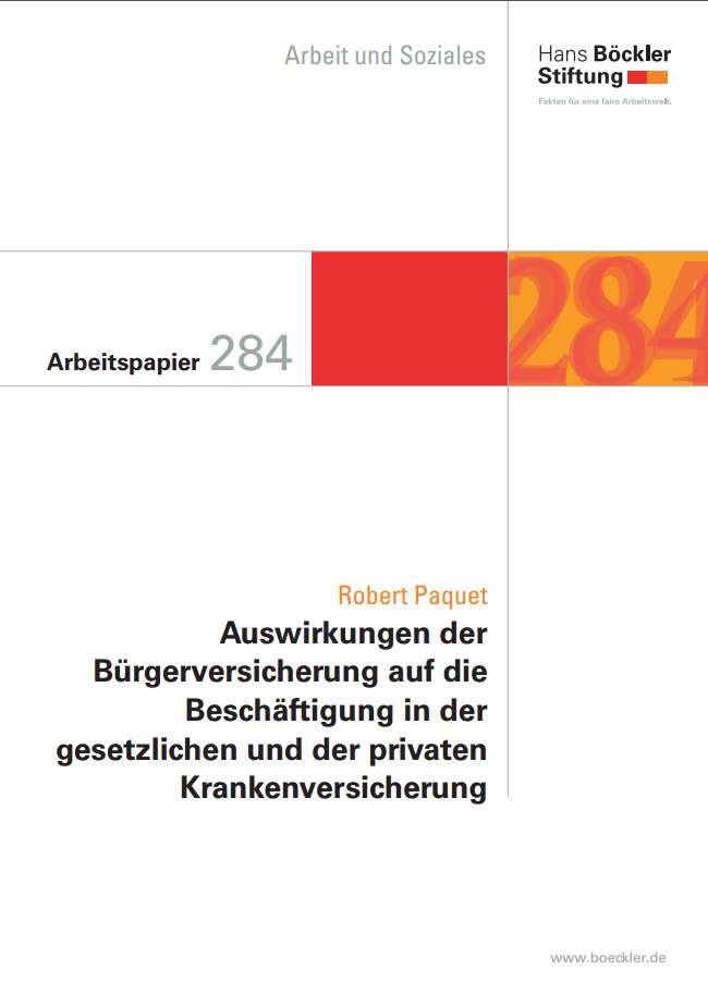 Cover Hans-Böckler-Stiftung Arbeitspapier 284