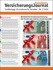 Cover VersicherungsJournal Extrablatt 3|2012