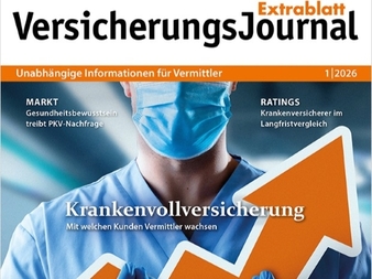 Extrablatt 1|2026 (Bild: VersicherungsJournal) Extrablatt 1|2026 (Bild: VersicherungsJournal)