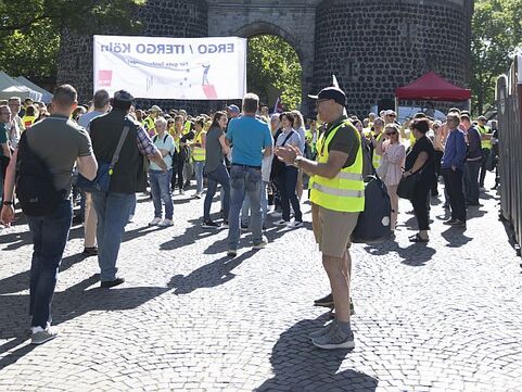 Warnstreik in Köln (Bild: Julia Carola Pohle)